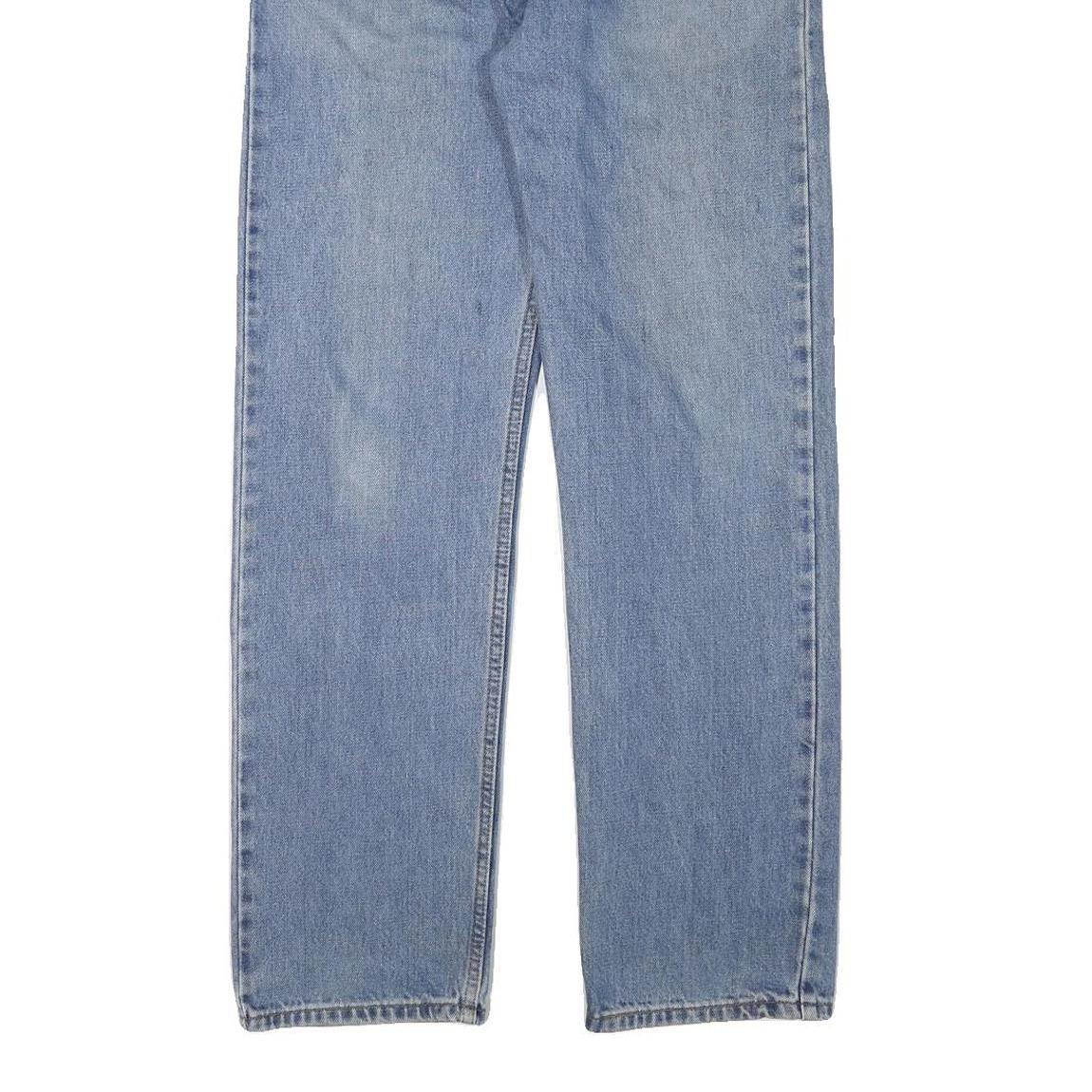 LEVI'S 505 Mens Blue Regular Straight Denim Cotton Blend Medium W32 L31 Zip