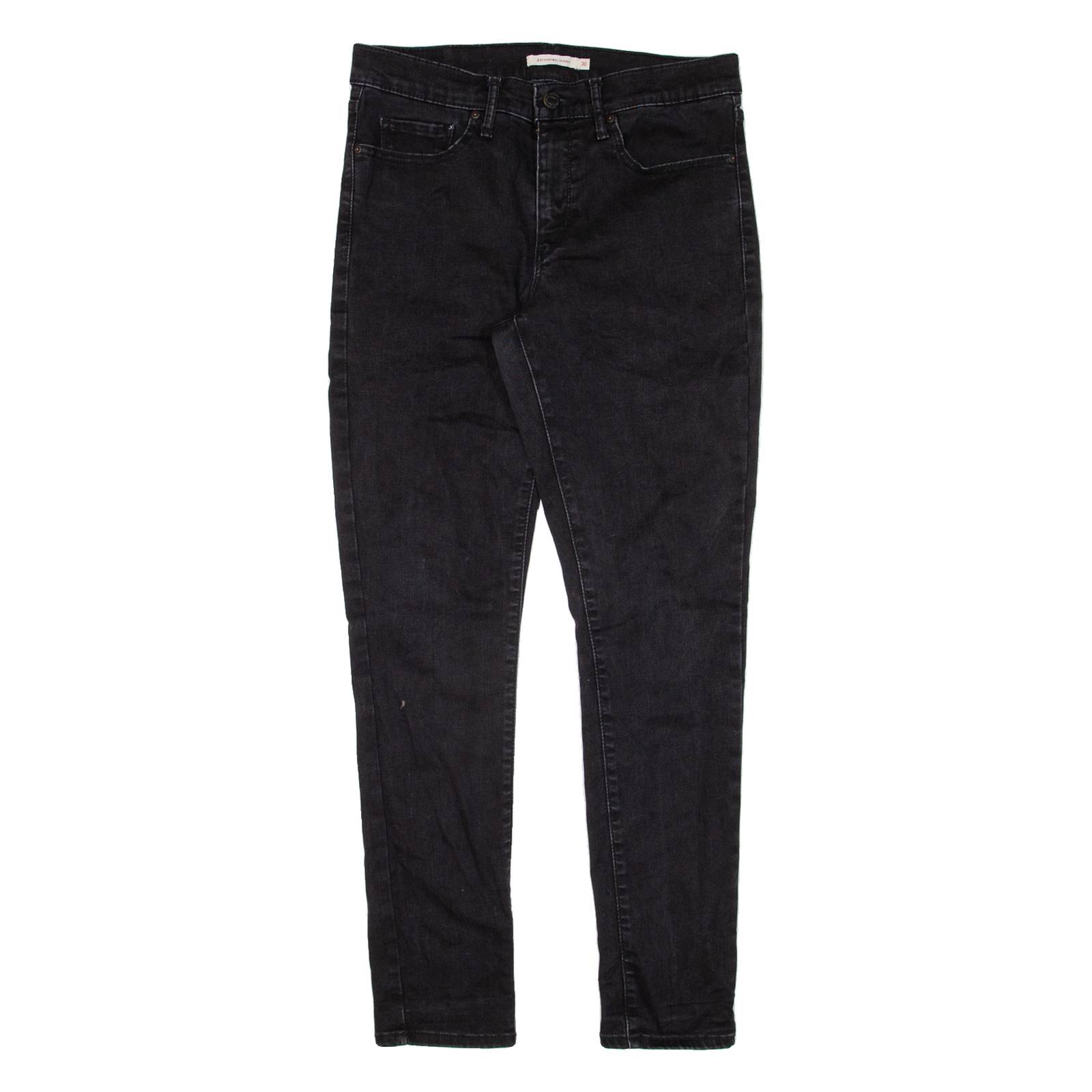 LEVI'S 311 Womens Jeans Black Slim Skinny W30 L30