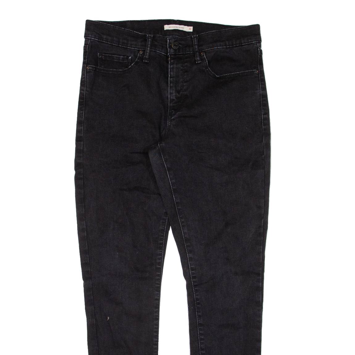 LEVI'S 311 Womens Jeans Black Slim Skinny W30 L30