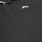 SLAZENGER Mens Black Short Sleeve Polo Shirt 3XL Cotton Blend Casual Sports
