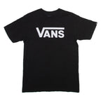 VANS Mens T-Shirt Black S