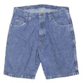 WRANGLER Mens Denim Blue Casual Shorts L W36 Classic Fit Cotton Workwear