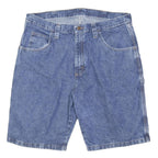 WRANGLER Mens Denim Blue Casual Shorts L W36 Classic Fit Cotton Workwear