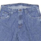 WRANGLER Mens Denim Blue Casual Shorts L W36 Classic Fit Cotton Workwear