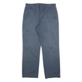 CARHARTT Mens Cotton Blend Blue Regular Straight Trousers W32 L32 Classic