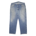 DICKIES Mens Jeans Blue Relaxed Straight Denim Light W36 L32 Workwear Durable