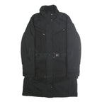 WELLENSTEYN Womens Black Jacket M Polyester Blend Zip Classic Outerwear