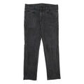 LEVI'S Line 8 Mens Jeans Black Regular Straight Denim Medium W33 L30 Stylish
