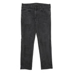 LEVI'S Line 8 Mens Jeans Black Regular Straight Denim Medium W33 L30 Stylish