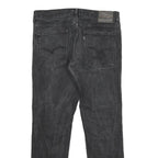 LEVI'S Line 8 Mens Jeans Black Regular Straight Denim Medium W33 L30 Stylish