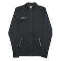 NIKE Mens Black Slim Jacket M Polyester Blend Zip Sportswear Top