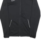 NIKE Mens Black Slim Jacket M Polyester Blend Zip Sportswear Top