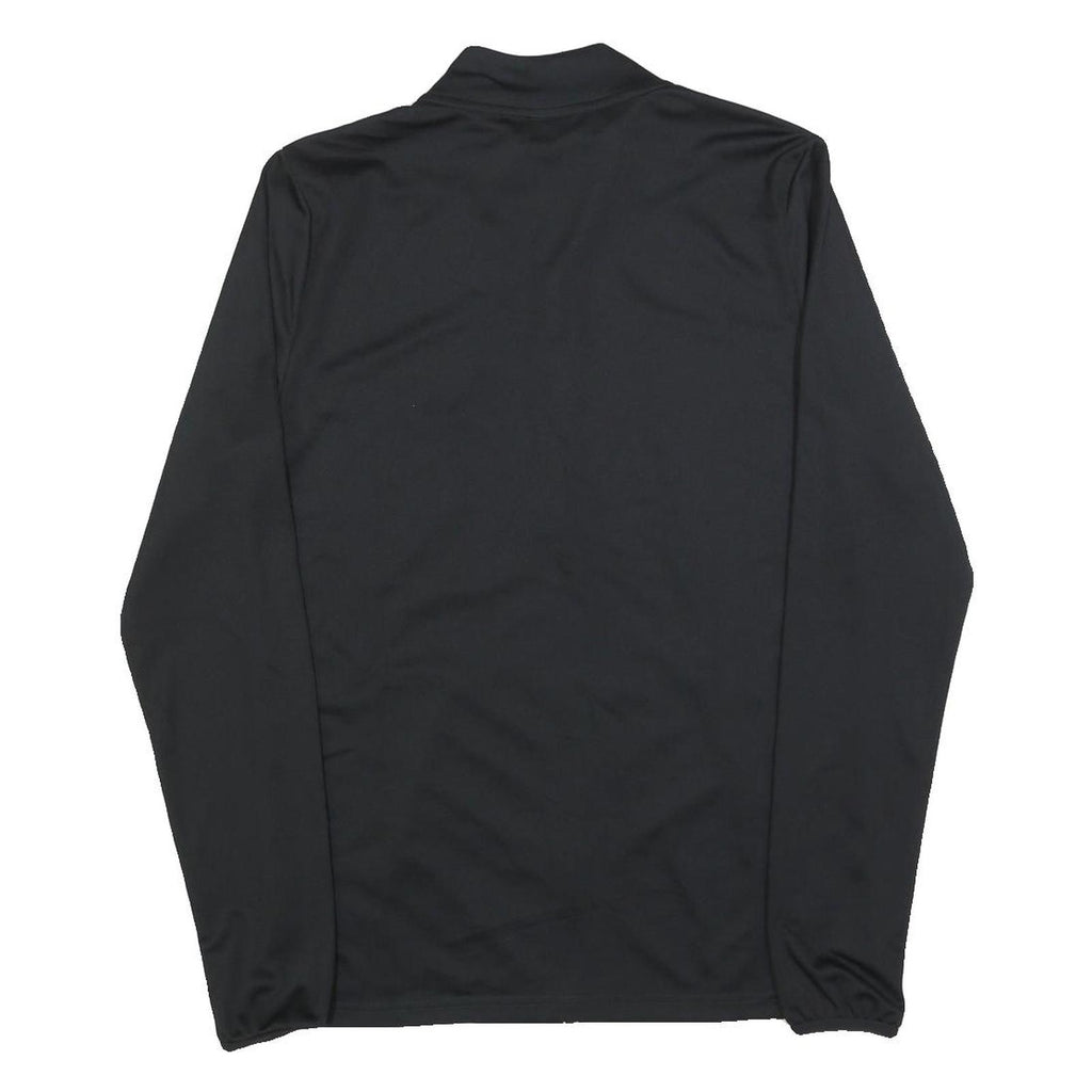 NIKE Mens Black Slim Jacket M Polyester Blend Zip Sportswear Top