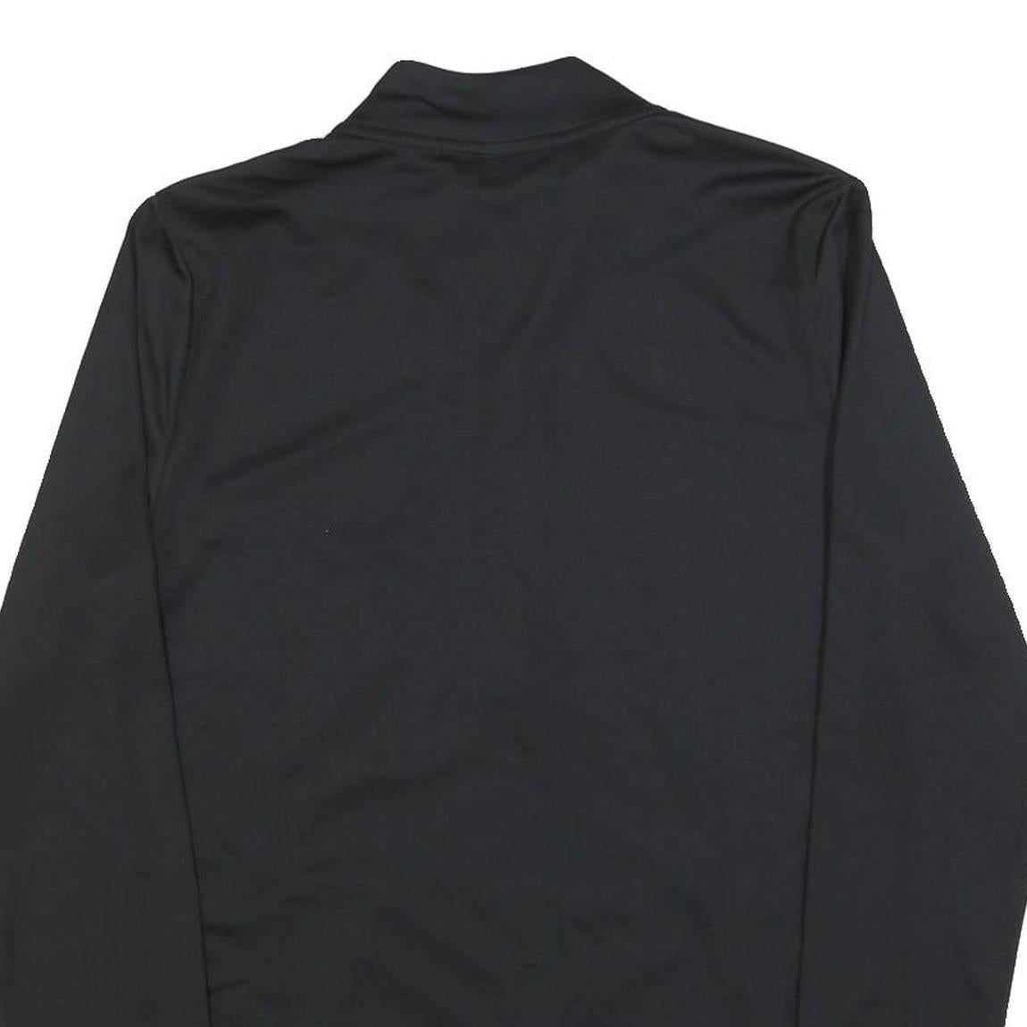 NIKE Mens Black Slim Jacket M Polyester Blend Zip Sportswear Top