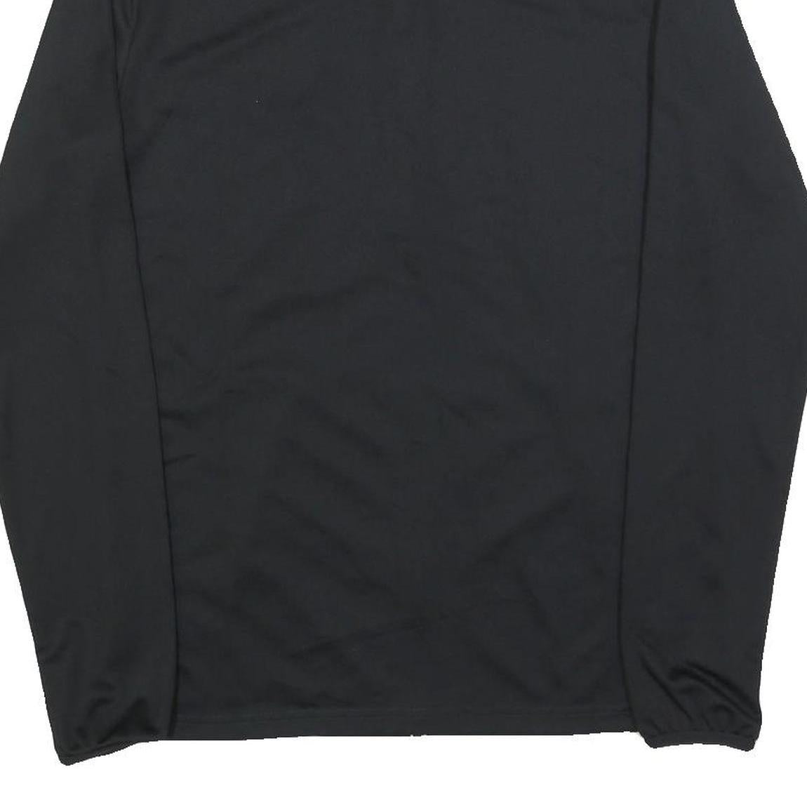 NIKE Mens Black Slim Jacket M Polyester Blend Zip Sportswear Top