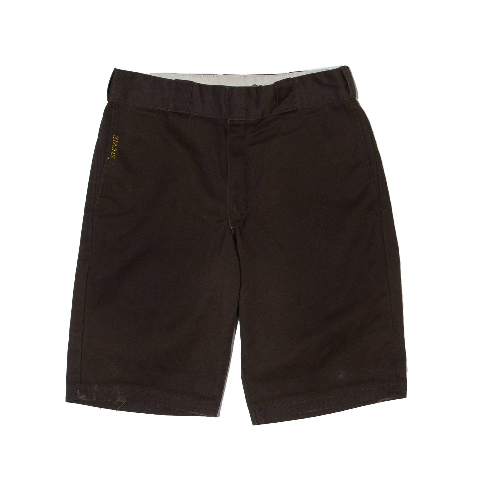 DICKIES 874 Cut-Off Mens Workwear Shorts Brown M W30