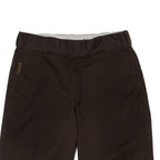 DICKIES 874 Cut-Off Mens Workwear Shorts Brown M W30