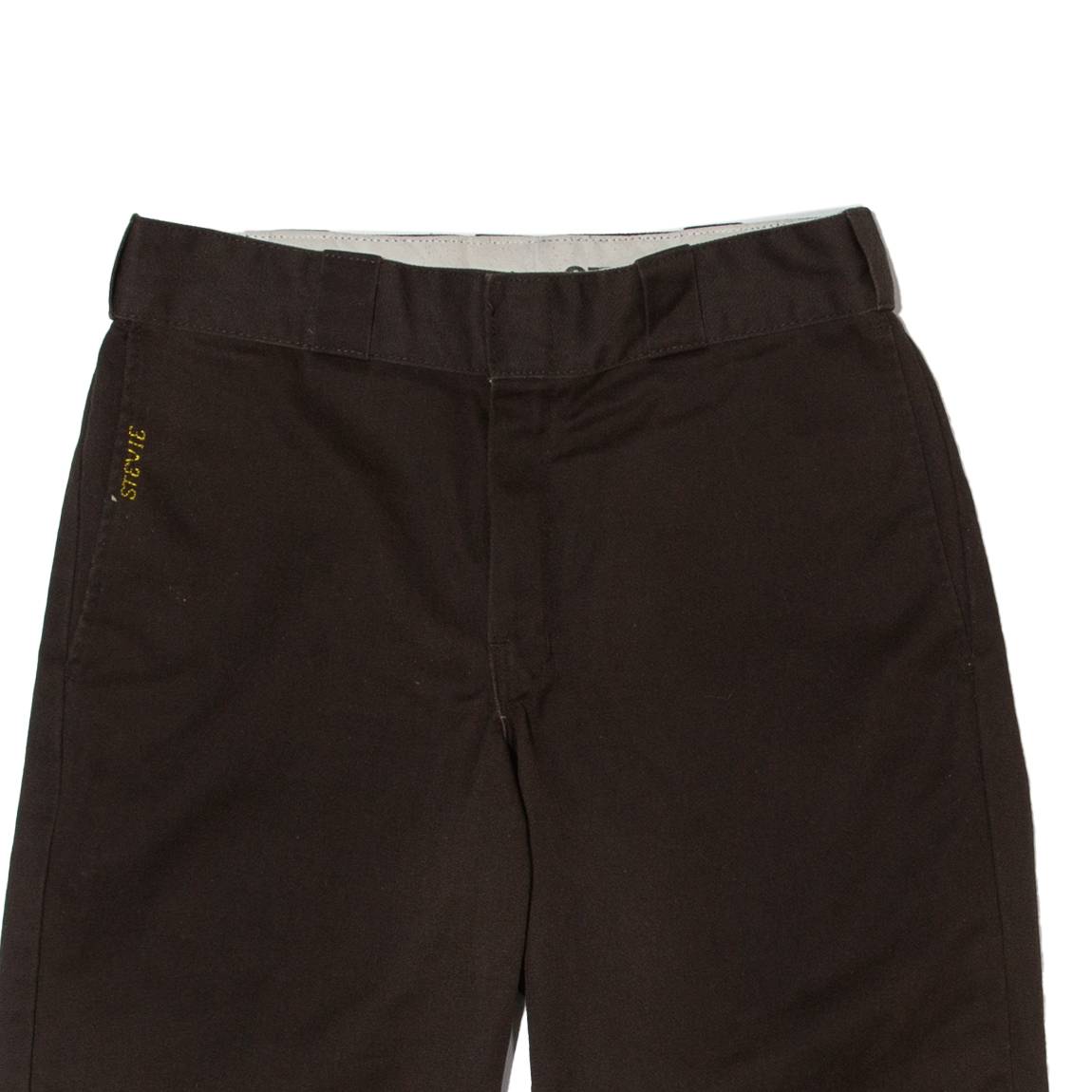 DICKIES 874 Cut-Off Mens Workwear Shorts Brown M W30