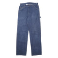 DICKIES Mens Jeans Blue Regular Straight Denim Medium W28 L32 Workwear