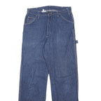 DICKIES Mens Jeans Blue Regular Straight Denim Medium W28 L32 Workwear
