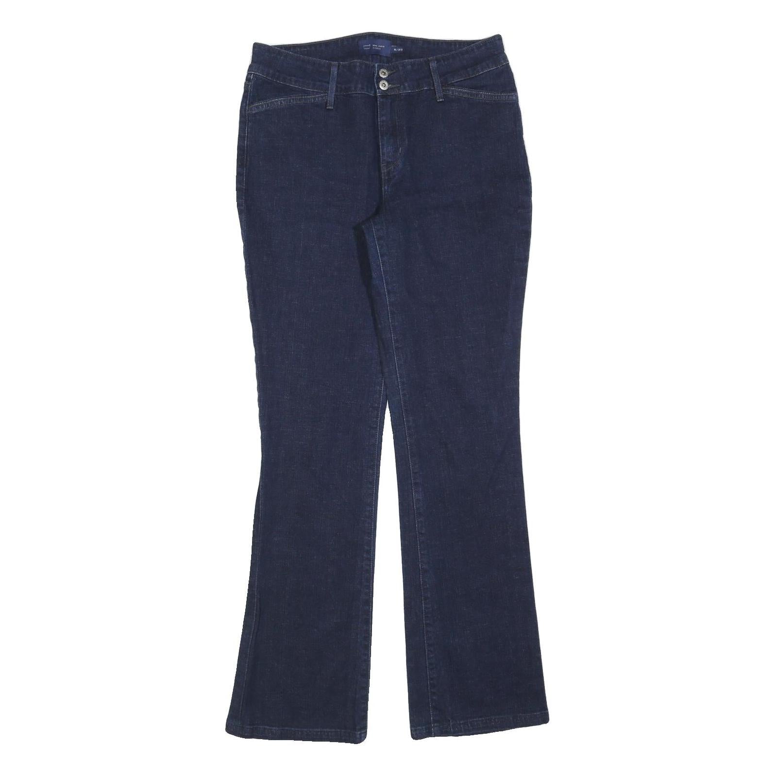 LEVI'S Womens Blue Regular Fit Bootcut Denim Rinse W29 L32 Classic Style