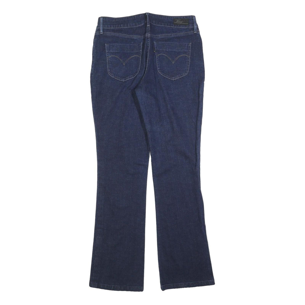 LEVI'S Womens Blue Regular Fit Bootcut Denim Rinse W29 L32 Classic Style