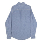 TOMMY HILFIGER Mens Blue Cotton Shirt XS Casual Button Down Pocket