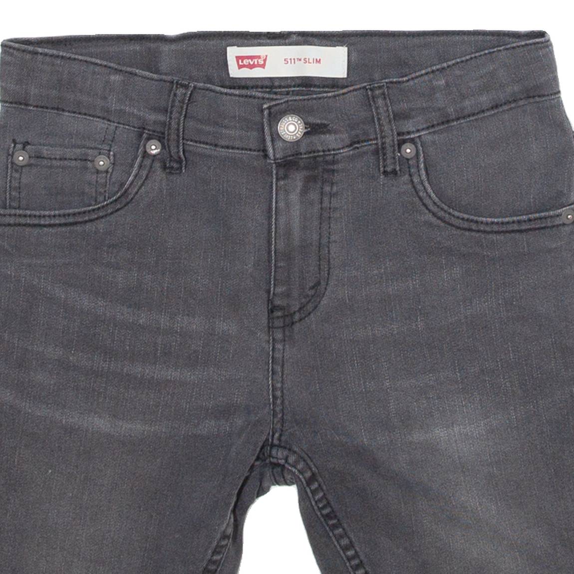 LEVI'S 511 Womens Jorts Shorts Grey Slim S W28