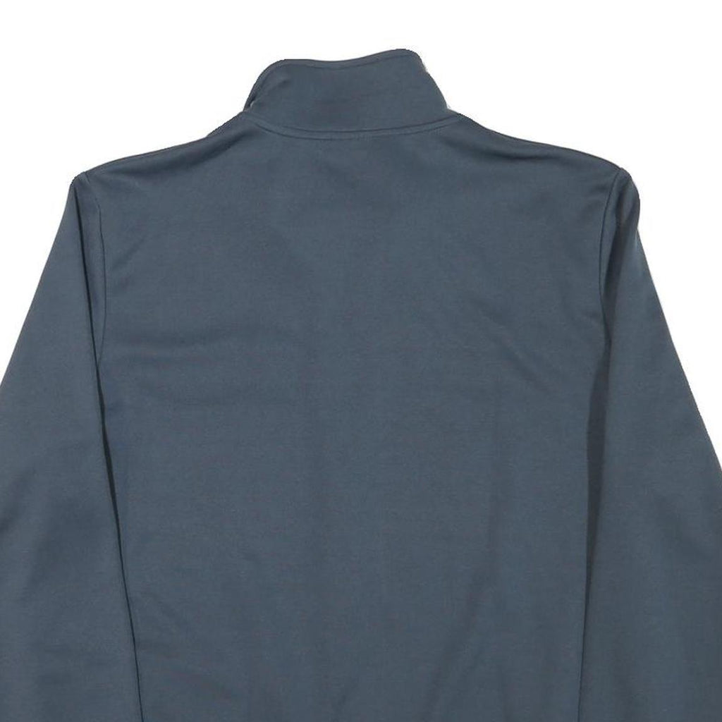 CRANE Mens Grey & Red Track Jacket M Polyester Blend Zip Casual Sportswear