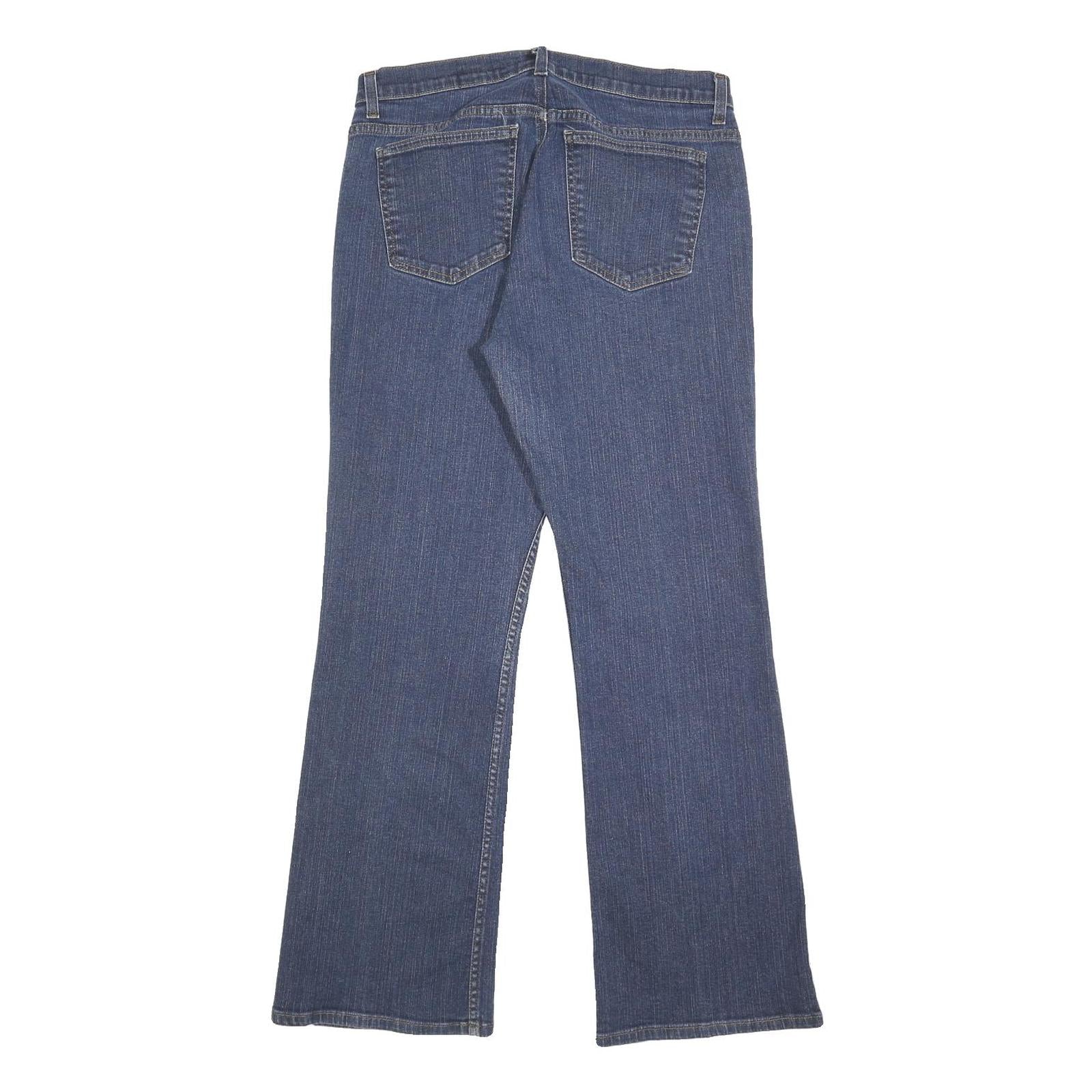 DKNY Womens Relaxed Blue Denim Jeans W31 L30 Comfort Casual Zip Fastening