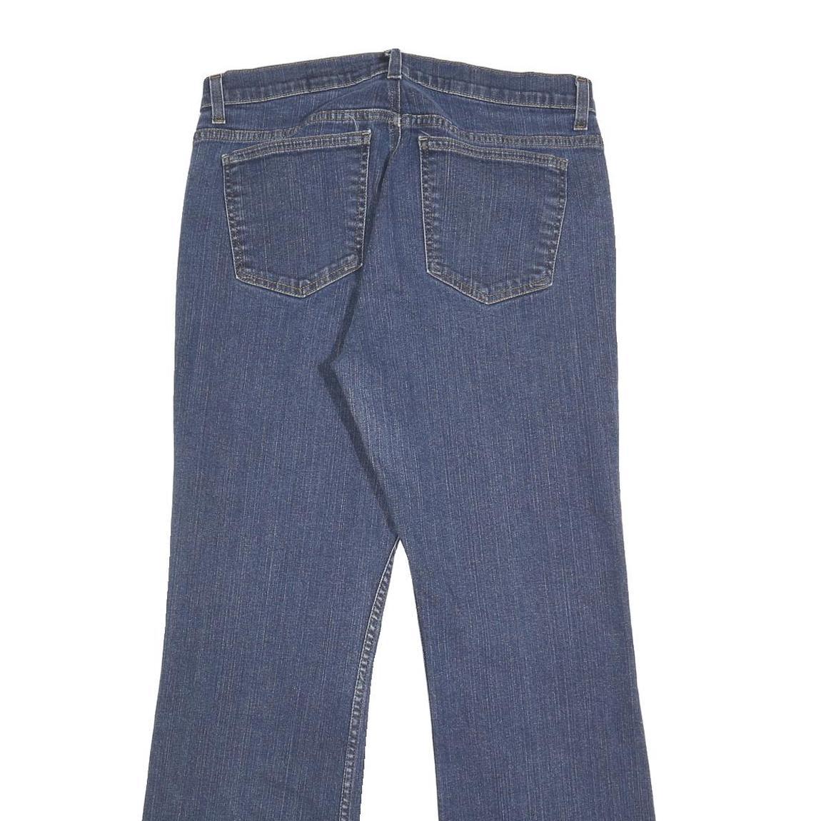 DKNY Womens Relaxed Blue Denim Jeans W31 L30 Comfort Casual Zip Fastening