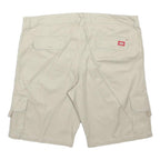DICKIES Mens Shorts Beige Casual Cargo Plain XL W38 Durable Cotton Workwear