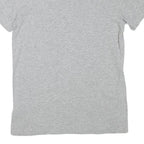 ADIDAS Mens Grey Football Graphic T-Shirt S Short Sleeve Crew Neck Casual