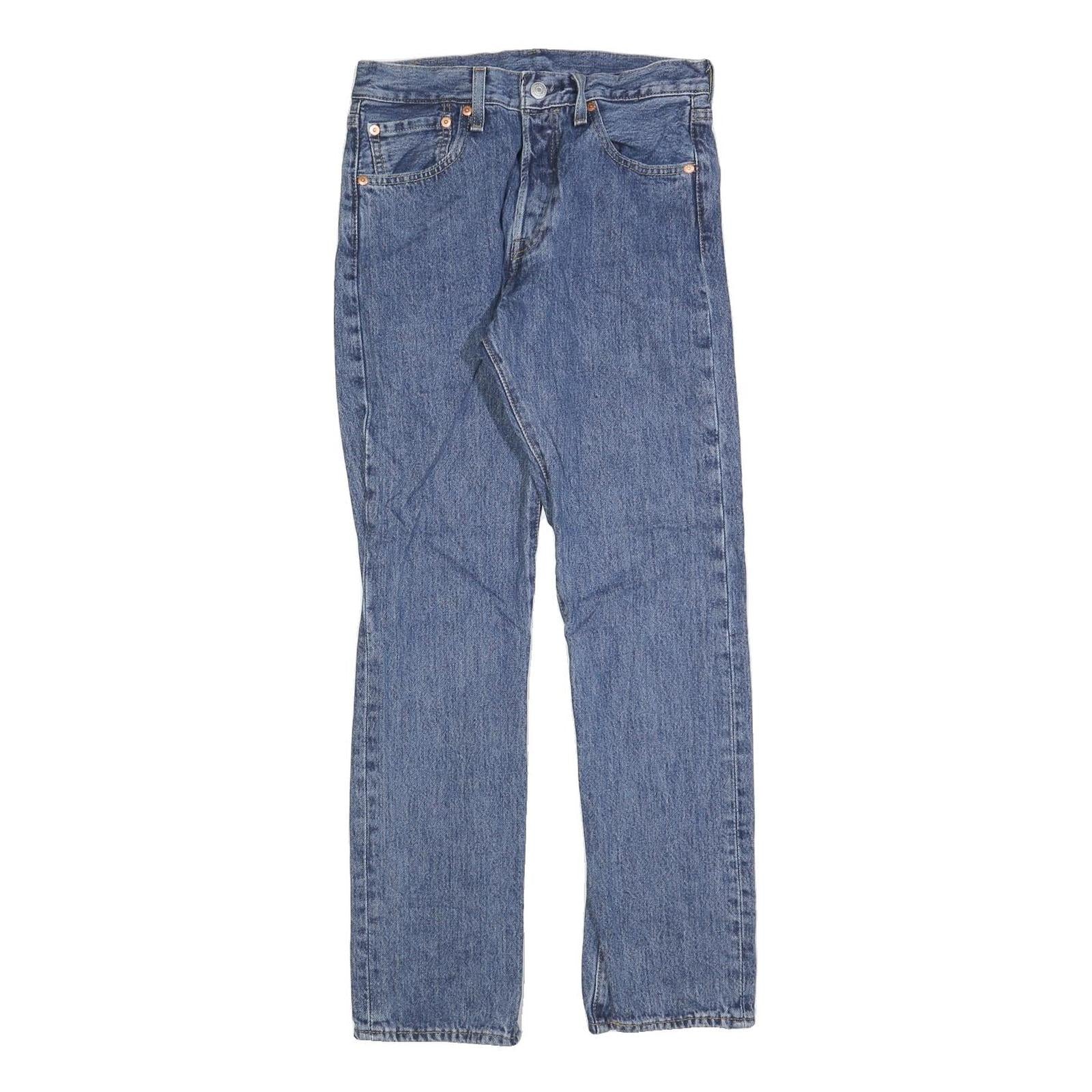 LEVI'S 501 Big E Mens Jeans Blue Regular Straight Denim Medium W28 L30 Vintage