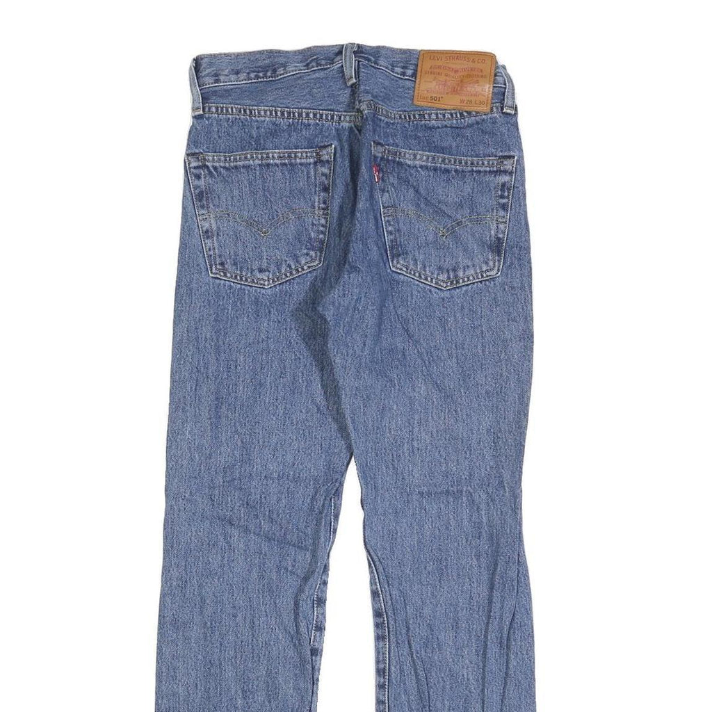 LEVI'S 501 Big E Mens Jeans Blue Regular Straight Denim Medium W28 L30 Vintage