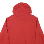 NIKE Mens Red Hoodie Pullover L Cotton Blend Casual Sportswear
