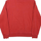 NIKE Mens Red Hoodie Pullover L Cotton Blend Casual Sportswear