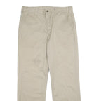 CARHARTT Mens Beige Polyester Blend Regular Straight Trousers W34 L32 Workwear