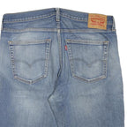 LEVI'S Mens Denim Blue Casual Shorts L W36 Cotton Blend Classic Fit Zip Pocket