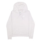 NIKE Womens White Pullover Hoodie S Lightweight Cotton Blend Casual