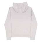 NIKE Womens White Pullover Hoodie S Lightweight Cotton Blend Casual