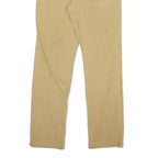 CARHARTT Mens Cotton Blend Beige Relaxed Straight Trousers W30 L33 Workwear
