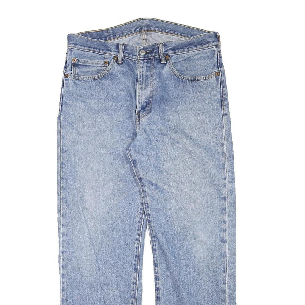LEVI'S Mens Jeans Blue Regular Straight Denim Medium W32 L29 Classic Zip Closure