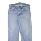 LEVI'S Mens Jeans Blue Regular Straight Denim Medium W32 L29 Classic Zip Closure
