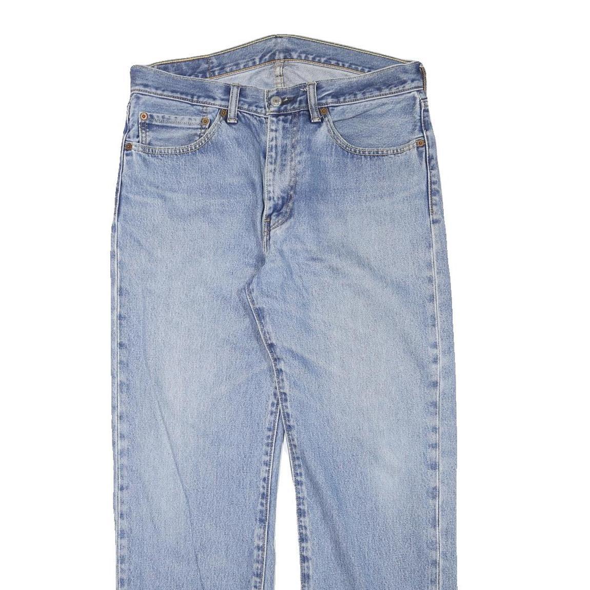 LEVI'S Mens Jeans Blue Regular Straight Denim Medium W32 L29 Classic Zip Closure