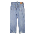 LEVI'S Mens Jeans Blue Regular Straight Denim Medium W32 L29 Classic Zip Closure