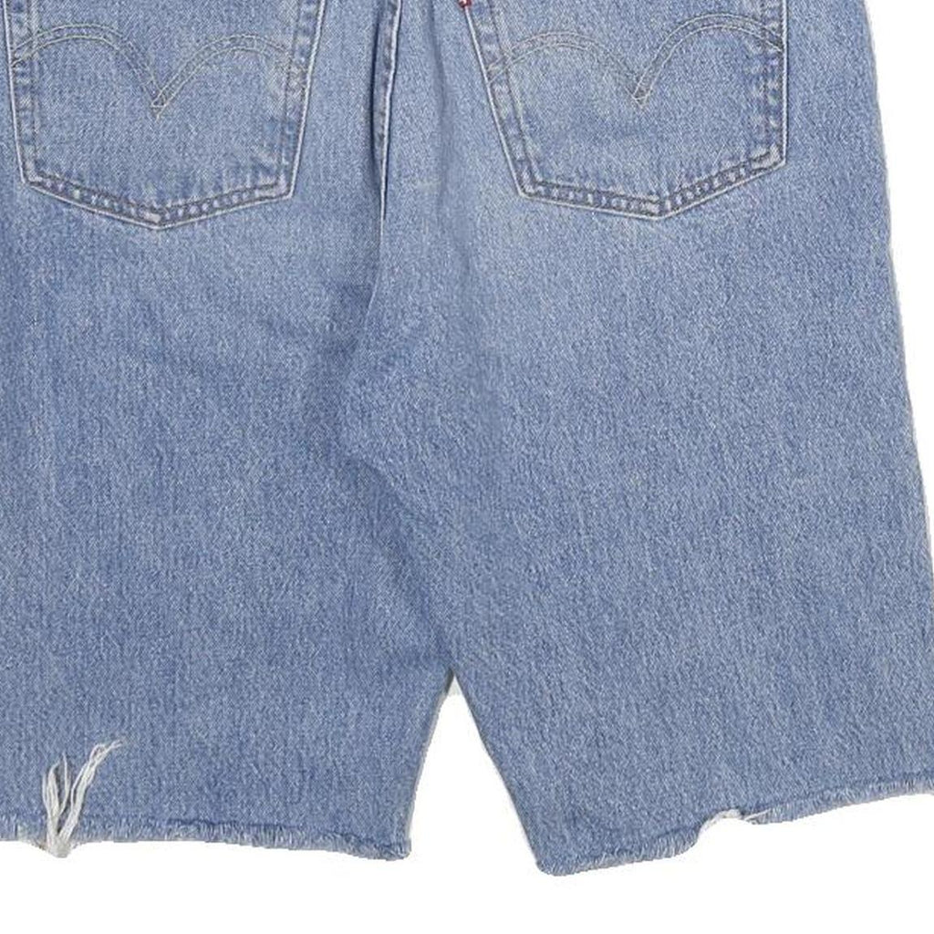 LEVI'S Mens Denim Blue Casual Shorts S W29 Classic Cotton Blend