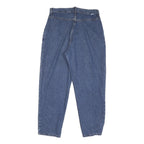 LEE Mens Loose Fit Blue Denim Jeans W32 L29 Classic Cotton Zip Pockets