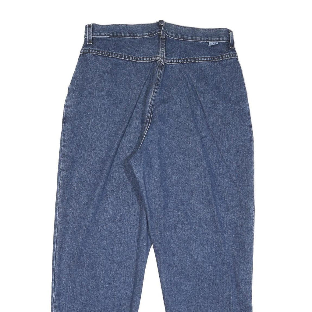 LEE Mens Loose Fit Blue Denim Jeans W32 L29 Classic Cotton Zip Pockets