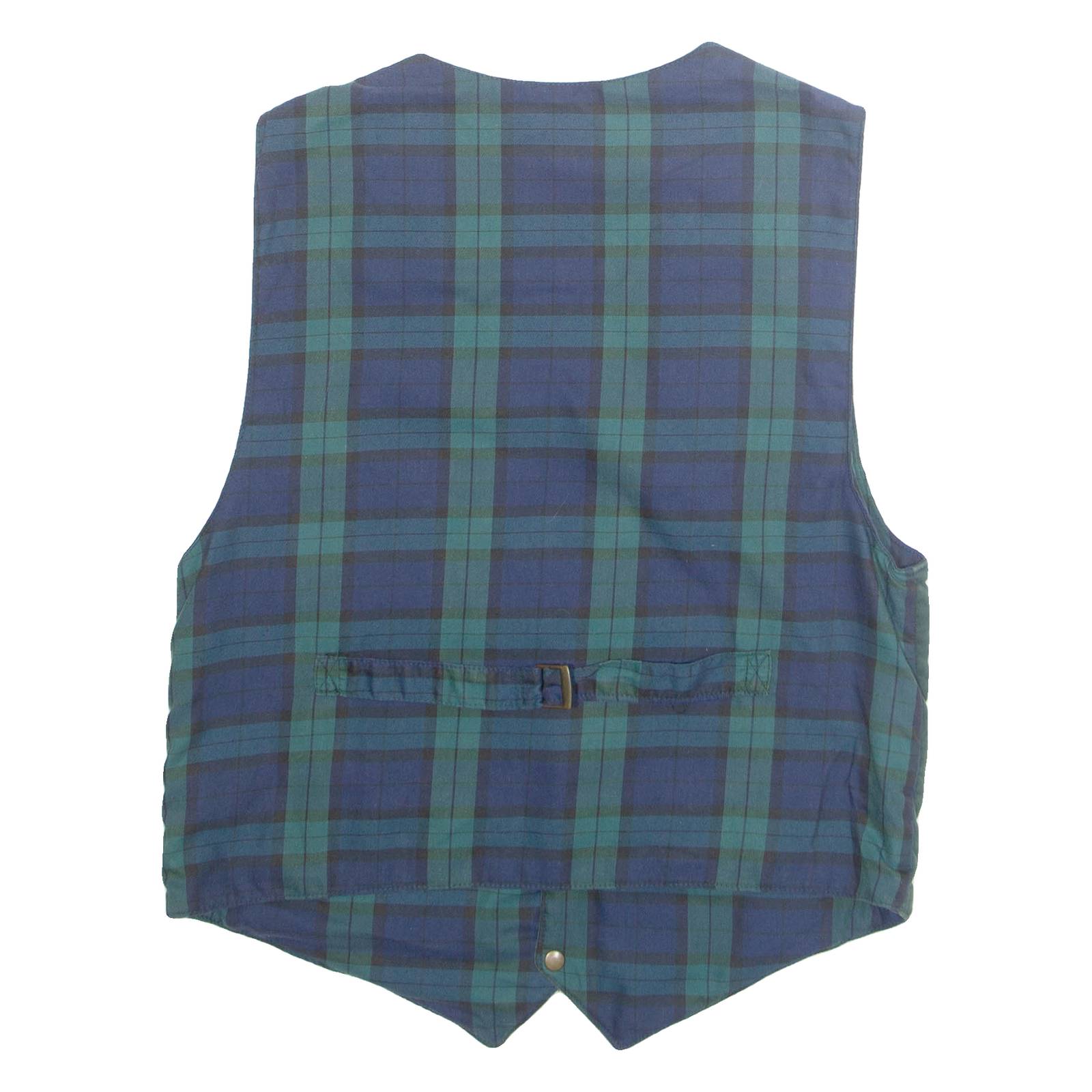 PUFFA Mens Waistcoat Green M